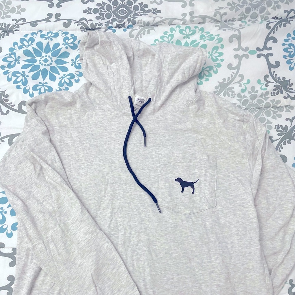 PINK Victoria’s Secret grey hoodie